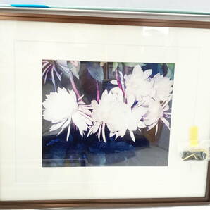 【USED品】Nakabayashi ナカバヤシ アルミ製写真額縁 計3点セット/フォトフレーム/約42×51×2cm/四ツ切判/半切判兼用/壁掛け/124-RDE32の画像5