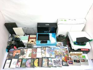 【USED品～ジャンク品】ファミコン PS Wii DS他 ゲーム機 ソフト コントローラーなど 大量セット/PlayStation2/プロコン/スマブラ/14-RHS10