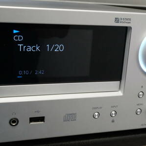 名機 ネットワークCDレシーバー CR-N775 シルバー ONKYO radiko Bluetooth ハイレゾ対応の画像3