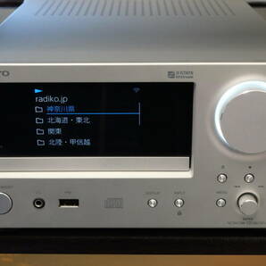 名機 ネットワークCDレシーバー CR-N775 シルバー ONKYO radiko Bluetooth ハイレゾ対応の画像5