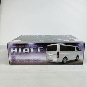 Radio Control Car TOYOTA HI ACE white Full function RC car フルファンクションRCカー トヨタ ハイエース 白 27MHz ラジコンの画像3