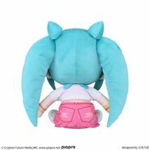 Hatsune Miku soft toy figure 初音ミク ぬいぐるみ 初音ミクシリーズ ふわぷち L ライブ応援 初音 ミク 未来 VOCALOID ボカロ_画像3