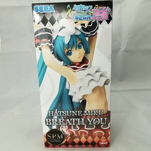 HATSUNE MIKU figure 初音ミク フィギュア SPM Project DIVA MEGA 39s BREATH YOU スーパープレミアムフィギュア 初音 ミク 未来 Vocaloid