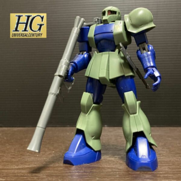 kwガンプラ完成品ジャンク 機動戦士ガンダム HG 1/144 ザクI バンダイ プラモデル