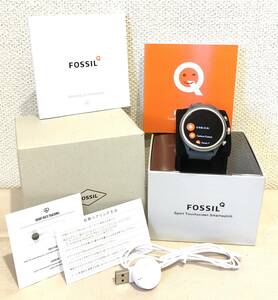 4-23【動作品】初期化済み FOSSIL フォッシル Q スマートウォッチ DW9F1