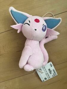 ポケットモンスター　ほぺぴた　ぬいぐるみ　ミュウエーフィ