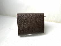 552 1円 美品　LOUIS VUITTON ルイヴィトン タイガ ポルトモネ・セルゲイ コイン パース コインケース ブラウン系 M32568 財布_画像2