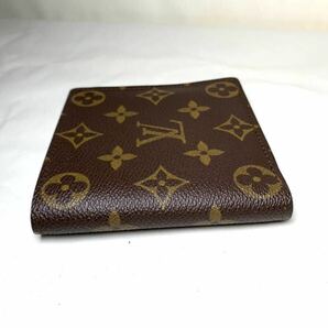 2 使用僅か極美品 1円 LOUIS VUITTON ルイヴィトン M61675 モノグラム ポルトフォイユマルコ 二つ折り 財布 ウォレット ミュルティブルの画像4