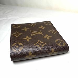 3 使用僅か極美品 1円 LOUIS VUITTON ルイヴィトン M61675 モノグラム ポルトフォイユマルコ 二つ折り 財布 ウォレット ミュルティブルの画像3