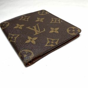 652 美品 1円 LOUIS VUITTON ルイヴィトン ミュルティブル モノグラム マルコ 二つ折 財布 ウォレット メンズ 札入 ポルトフォイユの画像3