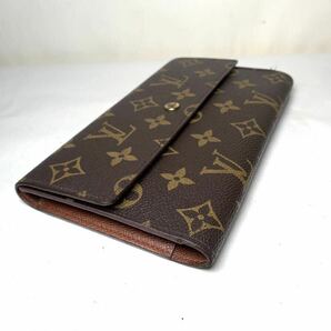 2 使用僅か極美品 LOUIS VUITTON ルイヴィトン M61215 モノグラム ポルトトレゾール インターナショナル 三つ折り 長財布 ウォレットの画像4