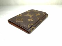 3 1円 ■極美品■ LOUIS VUITTON ルイヴィトン M62920 モノグラム アンヴェロップ カルト ドゥ ヴィジット カードケース ブラウン系_画像4