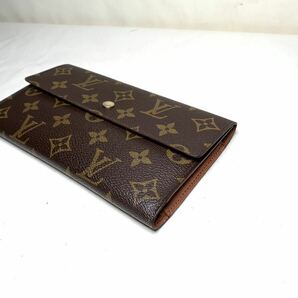 2 使用僅か極美品 LOUIS VUITTON ルイヴィトン M61215 モノグラム ポルトトレゾール インターナショナル 三つ折り 長財布 ウォレット の画像3