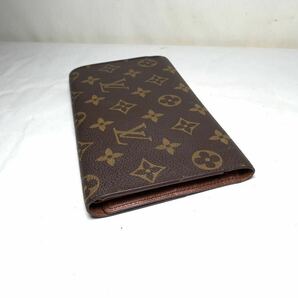 3 使用僅か極美品 LOUIS VUITTON ルイヴィトン M61215 モノグラム ポルトトレゾール インターナショナル 三つ折り 長財布 ウォレット の画像6