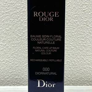 ◇◆3791e DIOR ディオール  ルージュ ディオール バーム 000 ディオール ナチュラルサテン リップ  下地 未使用 保管品◆◇の画像7