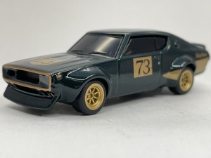 ■★UCC 日産ワークス プレミアム コレクション Rの軌跡　2　SKYLINE（スカイライン）GT-R（KPGC110)ワークス仕様　1/64ダイキャスト製