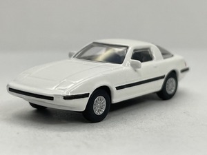 ■★サークルＫサンクス　MAZDA（マツダ） ミニカーコレクション　SAVANNA RX-7 late ver. (SA22C)（1/100）（白/KYOSHO）