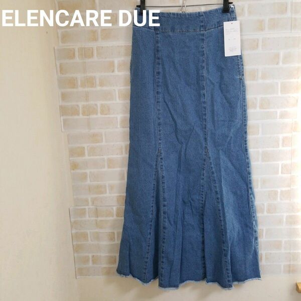 ELENCARE DUE デニムマーメイドスカート