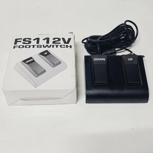 ★☆● BEHRINGER FS112V UP/DOWN フットスイッチ 2ボタン　べリンガー ●☆★