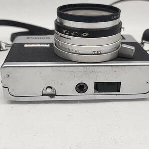 0410★☆Canon キャノン Canonet QL17 G-III GIII QL レンジファインダー フィルムカメラ フラッシュ ケース 40ｍｍ 1.7☆★の画像4