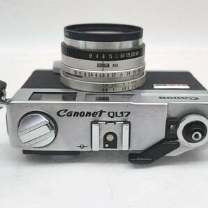 0410★☆Canon キャノン Canonet QL17 G-III GIII QL レンジファインダー フィルムカメラ フラッシュ ケース 40ｍｍ 1.7☆★の画像3