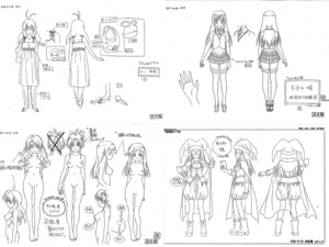 ⑥To Loveる　とらぶる　製作用資料　設定資料