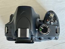 Nikon ニコン D3200 ダブルズームキット ブラック 18-55mm 55-200mm バッテリー 充電器付き_画像7