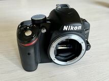 Nikon ニコン D3200 ダブルズームキット ブラック 18-55mm 55-200mm バッテリー 充電器付き_画像3