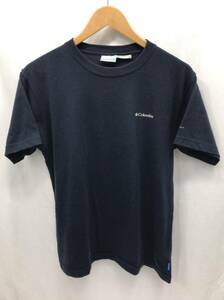 Columbia コロンビア 半袖Tシャツ バックプリント ネイビー M メンズ 24040301