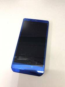 docomo ドコモ AQUOS PHONE ZETA SH-02E ブルー 判定OK 24040901