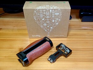 スモールリグ・木製ミニサイドハンドル(SmallRig Wooden Mini Side Handle)