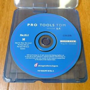 PRO TOOLS TDM 6.4 for Mac(CD-ROM)