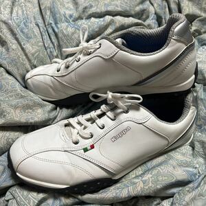  unused! trying on only! Kappa spike less golf shoes 26. regular price 17200 jpy postage all country 520 jpy 