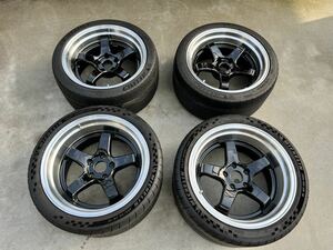 CLEAVE RACING FL53 9.5j 10.5j 18インチ 美品　タイヤ付き