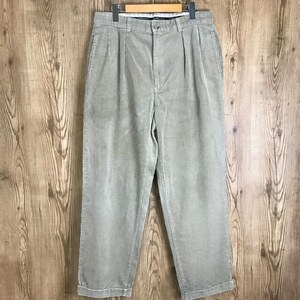 90s VINTAGE POLO RALPH LAUREN ツータック 太畝 コーデュロイ パンツ メンズL程 90年代 ポロ ラルフローレン 古着 e24032304