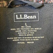 L.L.Bean フード付き フルジップ フリース ジャケット レディース XL メンズ S位 エルエルビーン アウトドア 古着 e24040119_画像4