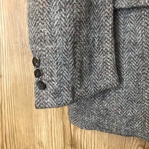 スコットランド製 70s Harris Tweed テーラード ジャケット メンズ サイズ S位 70年代 ハリスツイード 古着 e24040122_画像6