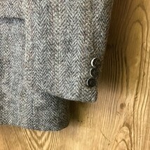 スコットランド製 70s Harris Tweed テーラード ジャケット メンズ サイズ S位 70年代 ハリスツイード 古着 e24040122_画像7