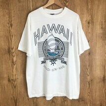 USA製 90s VINTAGE JERZEES HAWAII プリント Tシャツ メンズL 90年代 ハワイ ヴィンテージ 古着 e24042201_画像1