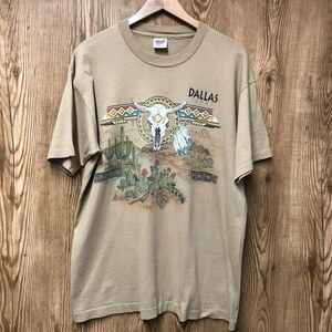 USA製 90s VINTAGE anvil社製 プリントTシャツ シングルステッチ メンズL 90年代 アンビル ヴィンテージ 古着 e24042402