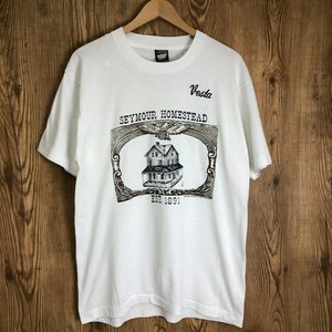 USA製 90s VINTAGE プリント Tシャツ シングルステッチ メンズL 90年代 スクリーンスターズ ヴィンテージ 古着 e24042104