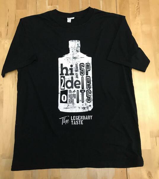 古着　hide 20th memorial super live SPIRITS Tシャツ　Sサイズ　黒　ブラック　BUCK-TICK ZIGGY MUCC PATA HOTEI 2018.4.28 29