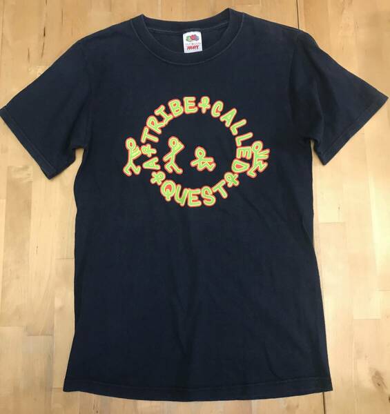 古着 A TRIBE CALLED QUEST Tシャツ　Sサイズ　黒　ブラック　ア・トライブ・コールド・クエスト ATCQ Q-TIP HIP HOP