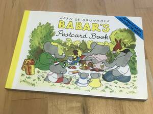 ぞうのババール　ポストカードブック BABAR's Postcard book Jean De Brunhoff Methuen