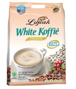  white coffee sugar . cream entering 30%shuga- less [luwak white coffie premium less sugar 19pac×19g] burr Indonesia. standard 