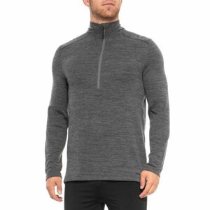 ☆新品 Terramar Woolskins Zip Neck Base Layer Top - Merino Wool, Long Sleeve US-M ☆