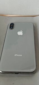 iPhone X 64GB シルバー　SIMフリー　iFace付き