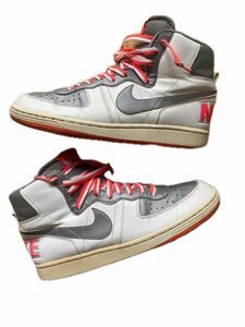 【2010年】限定nike TERMINATR HI ターミネーター白ｘグレーｘピンク 27,0cm