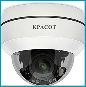 【新品送料無料】KPACOT 防犯カメラ 屋外有線 AHD カメラ 200万高画素 ptz カメラ 1080P 5倍ズーム（2.7