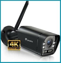 【新品送料無料】【 800万画素・車体識別】Ctronics 防犯カメラ 屋外 4K 5G Wi-Fi対応 ヒューマン・ペット・車両検知 AIスマート暗視_画像1